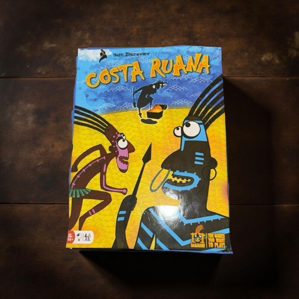 Costa Ruana Card Game Ages 14+ Complete